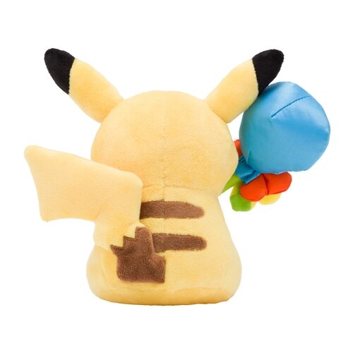 Eev Pikachu Pokemon Sun & Moon Funifuni Squishie Soft Vinyl Mascot Collection