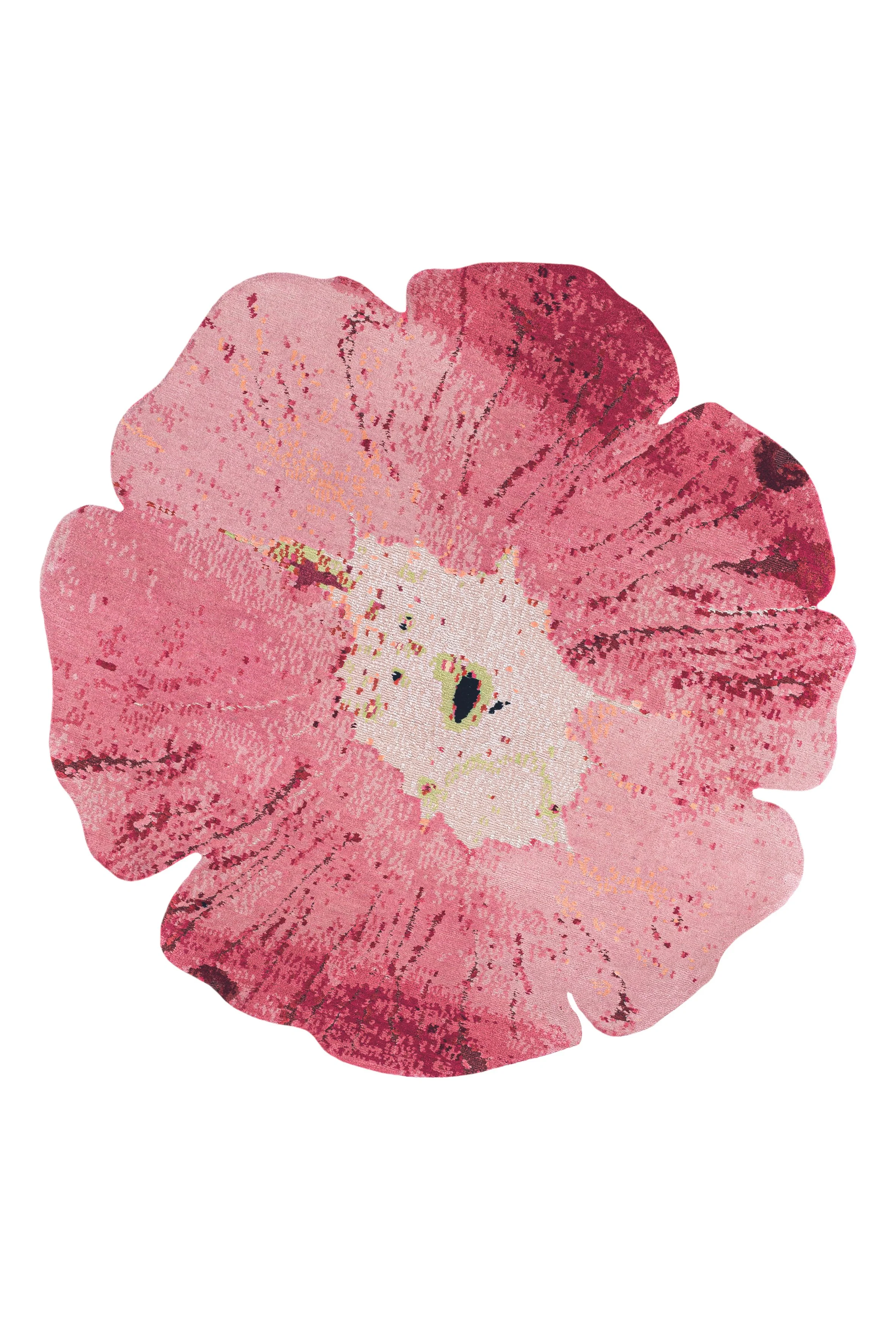 Knots Rugs launches second Suminagashi Collection - Fleur