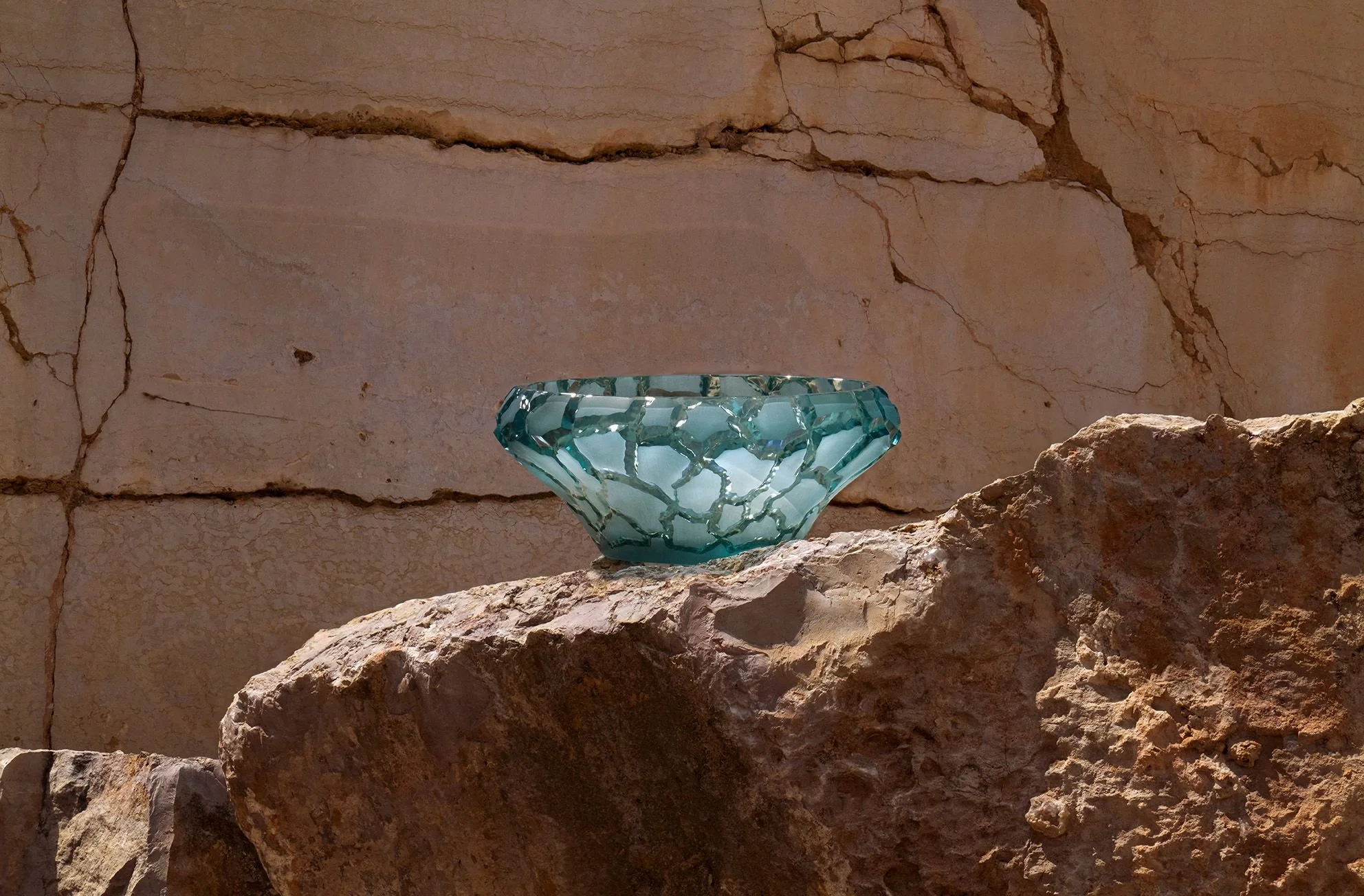 A tribute to the essence of Earth in crystal 'Terramineral'