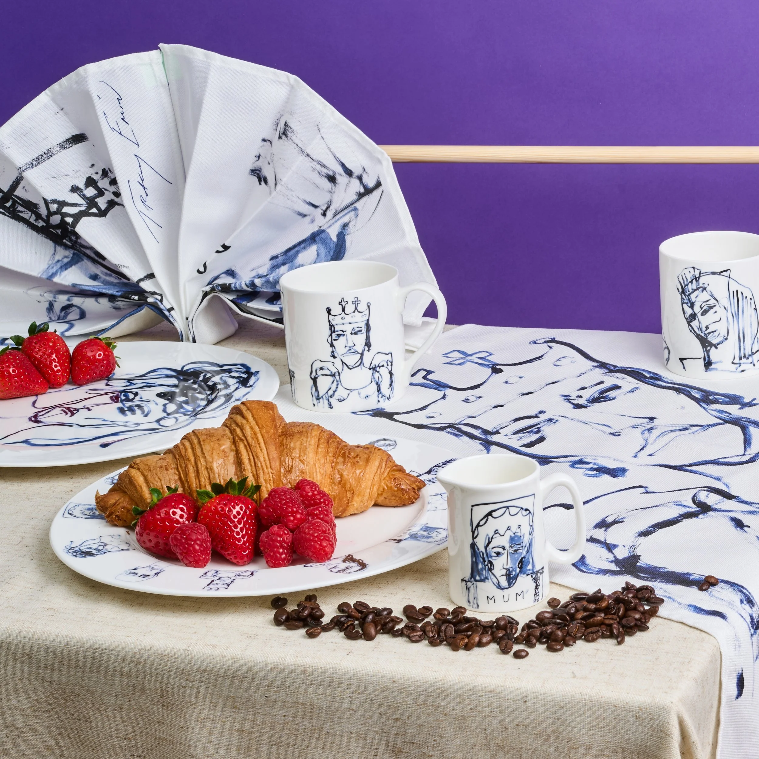 How posh is your tea towel? Dry your dishes with an Emin