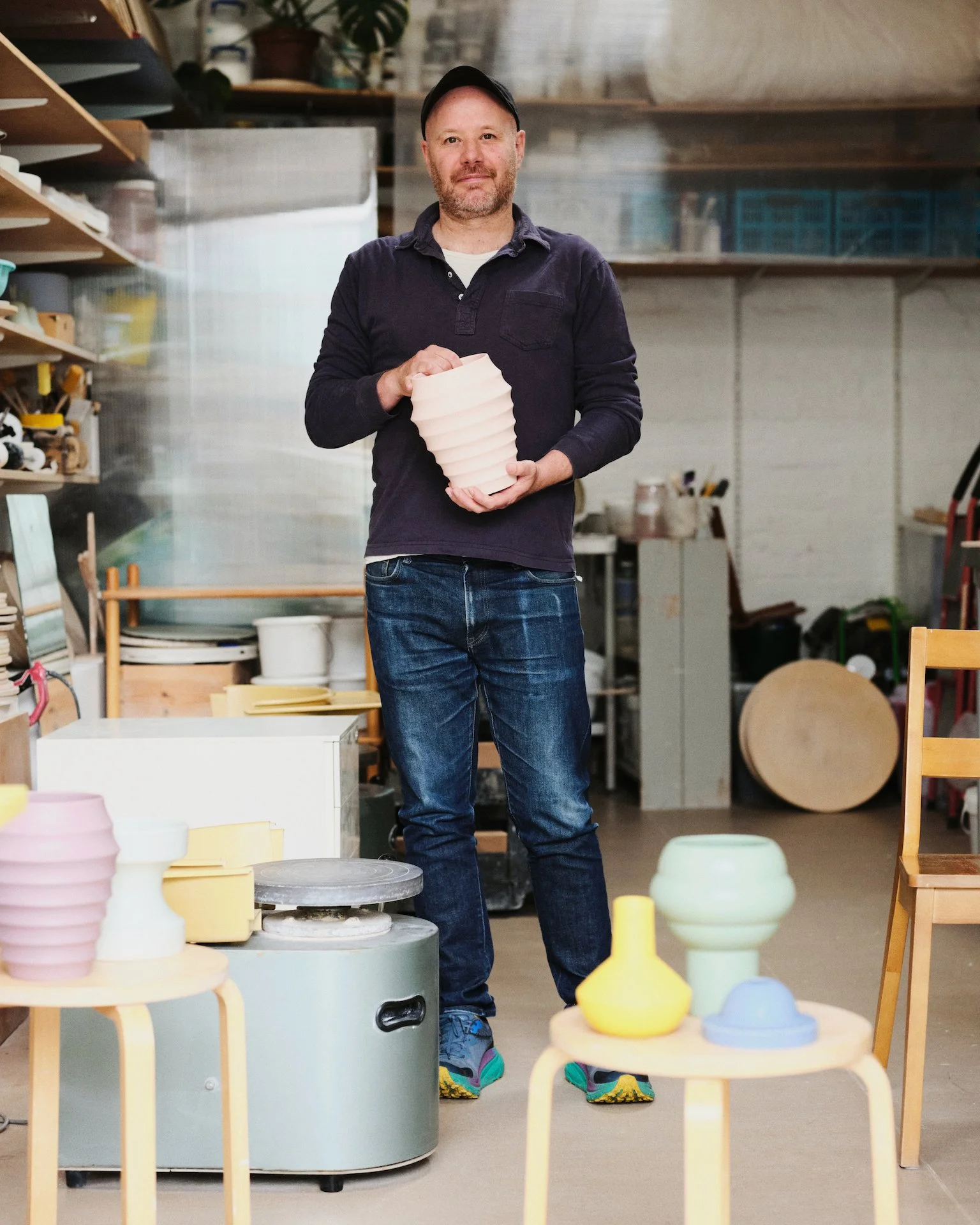 Celebrated ceramicist Arjan Dal for The Conran Shop: Family of Vases