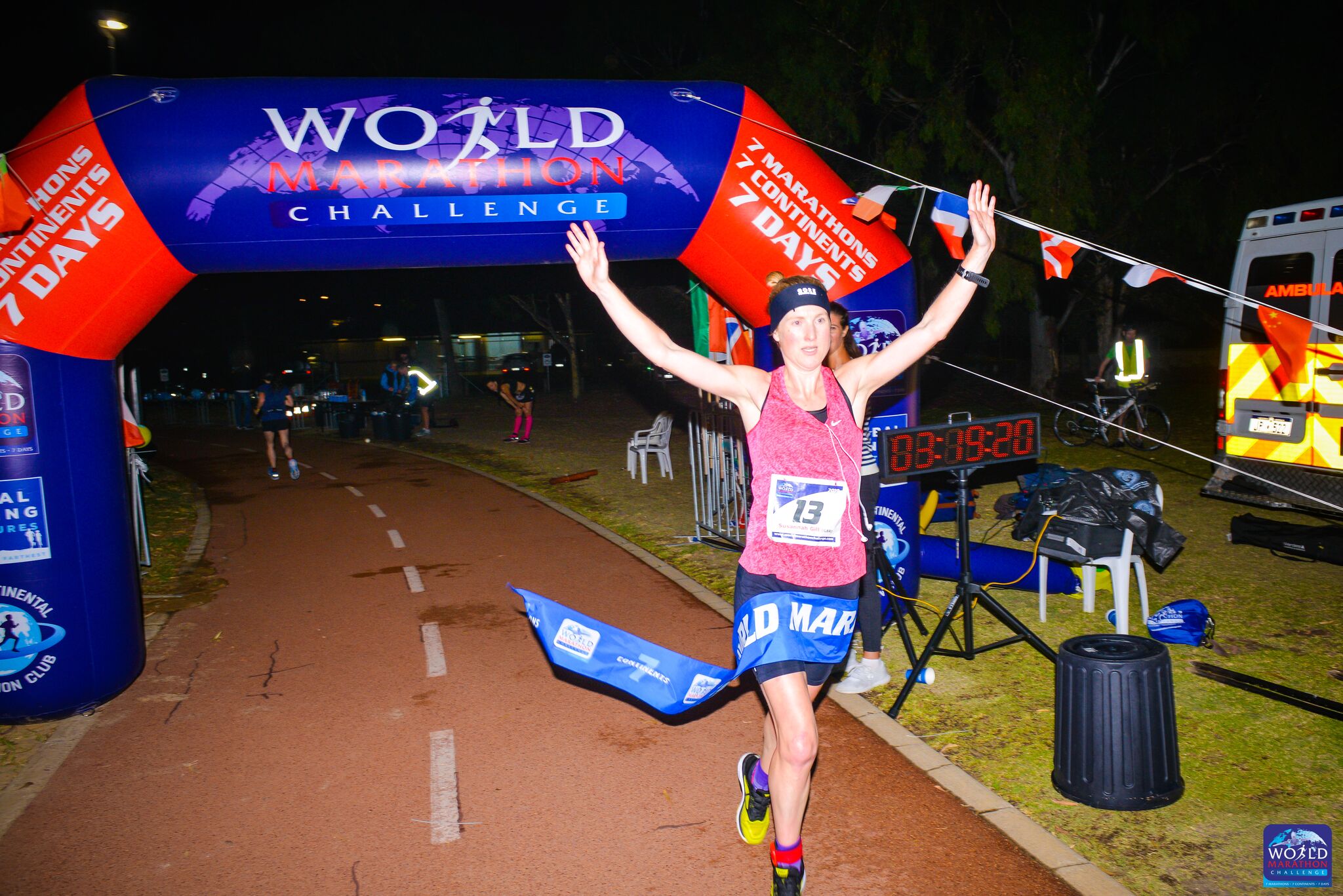 Susannah Gill at the finish in Perth .jpg