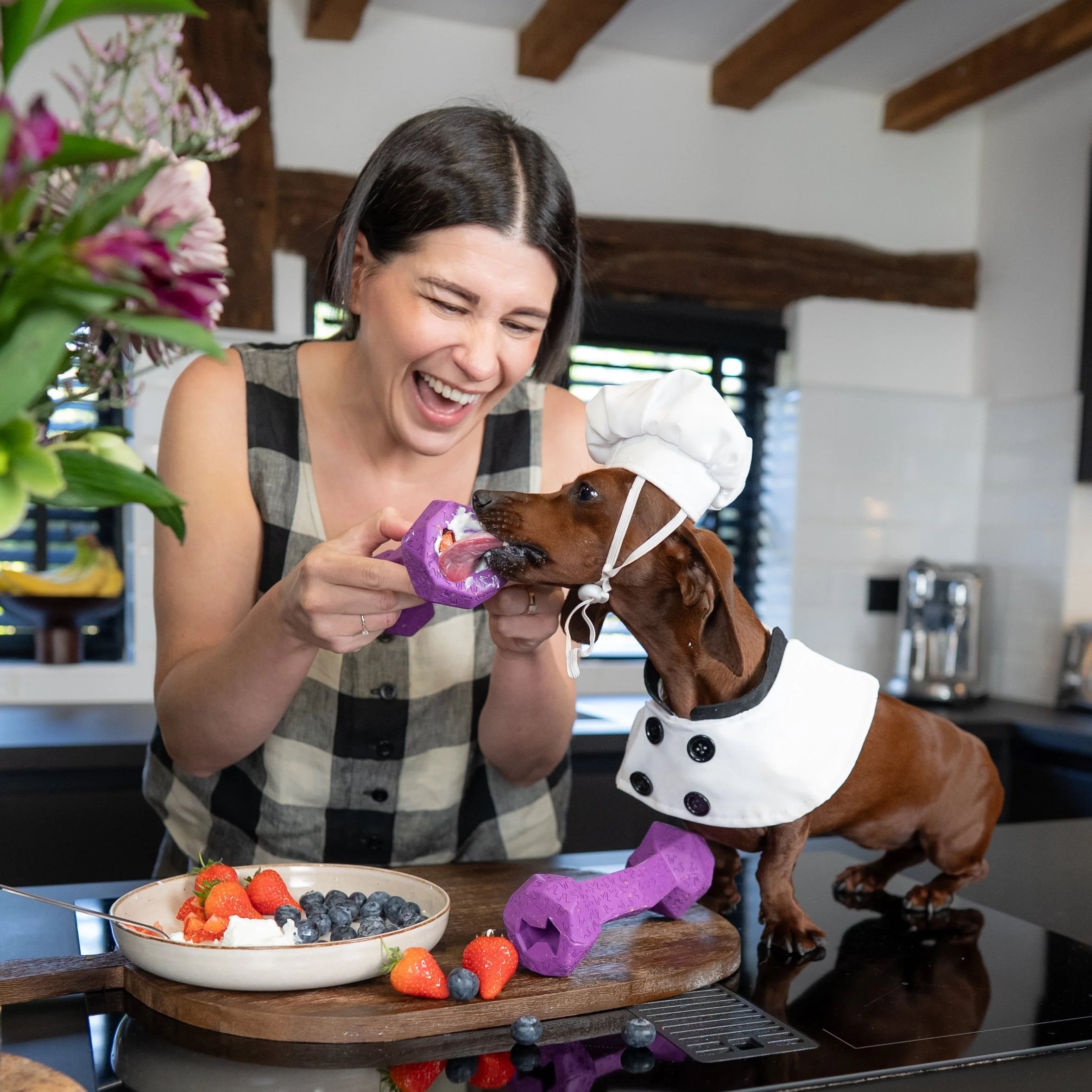 The Chewster Blocky Bone by Woopf – so much slicker than your average chew toy!