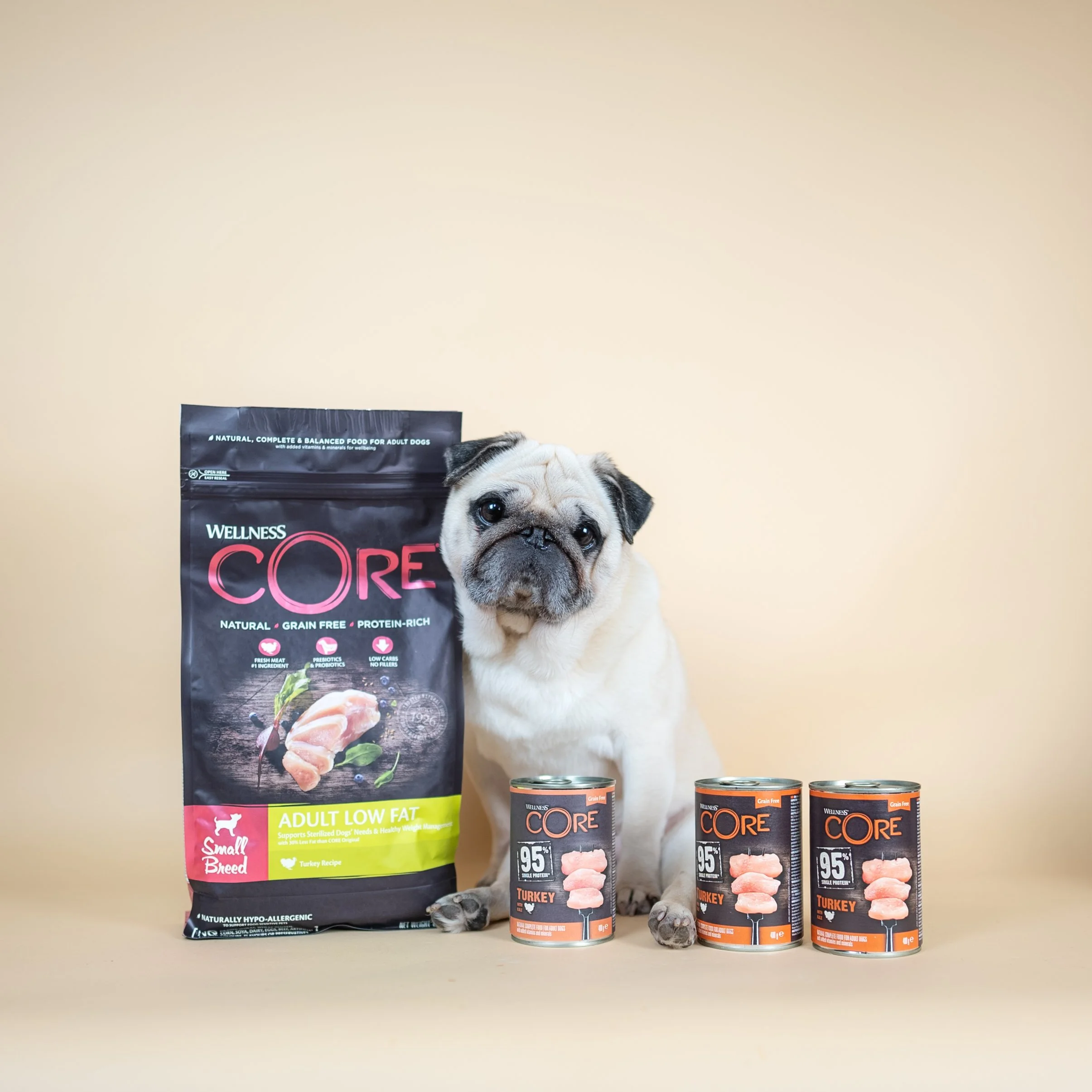 Pug Zooplus Naturediet Online Dog Food Stores Clearance - Main Image