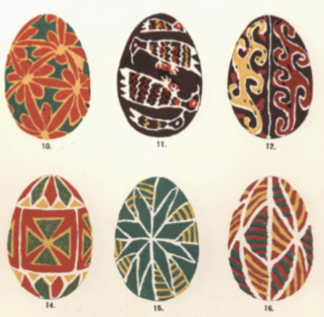Pysanky Easter Egg Decoration 