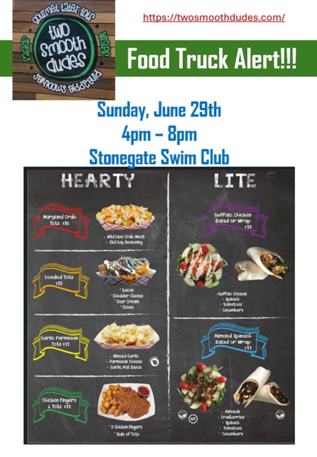 Food Truck - Two Smooth Dudes