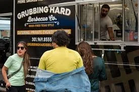 Grubbing Hard BBQ Food Truck