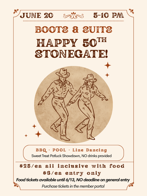 BOOTS &amp; SUITS! SSC'S 50TH ANNIVERSARY PARTY