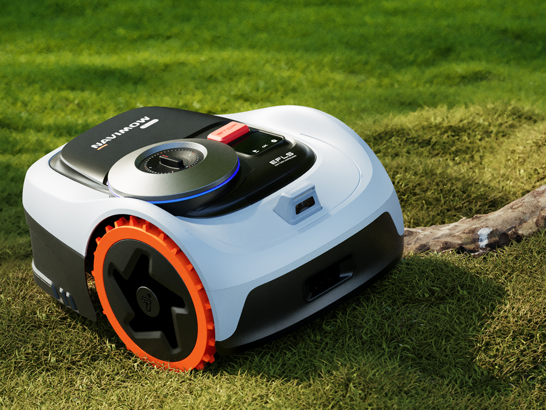 Lydsvag og alsidig robotplæneklipper, køb hos R1 TECH.