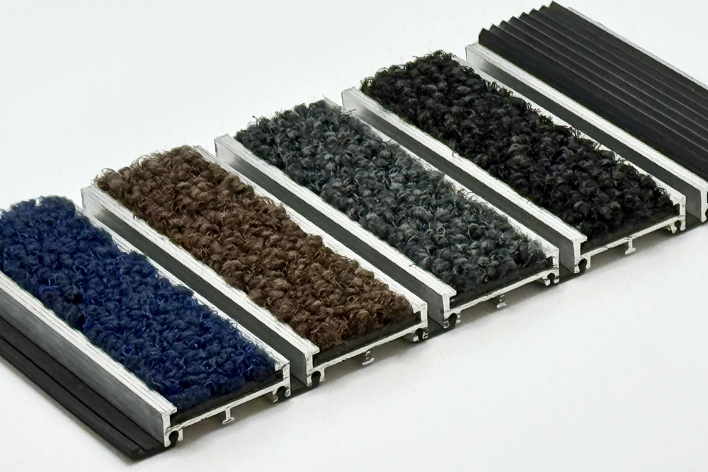 Vareprøve - vælg din nye måtte, mange muligheder, flere farver.