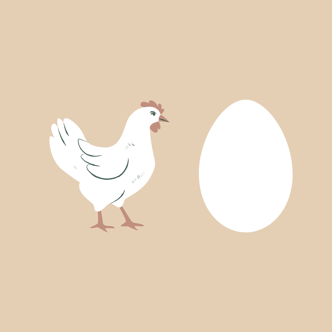 Bæredygtighedens store spørgsmål: hønen eller ægget?