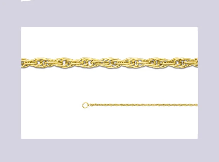 9ct Gold Rope Chain — AURUM.Ldn