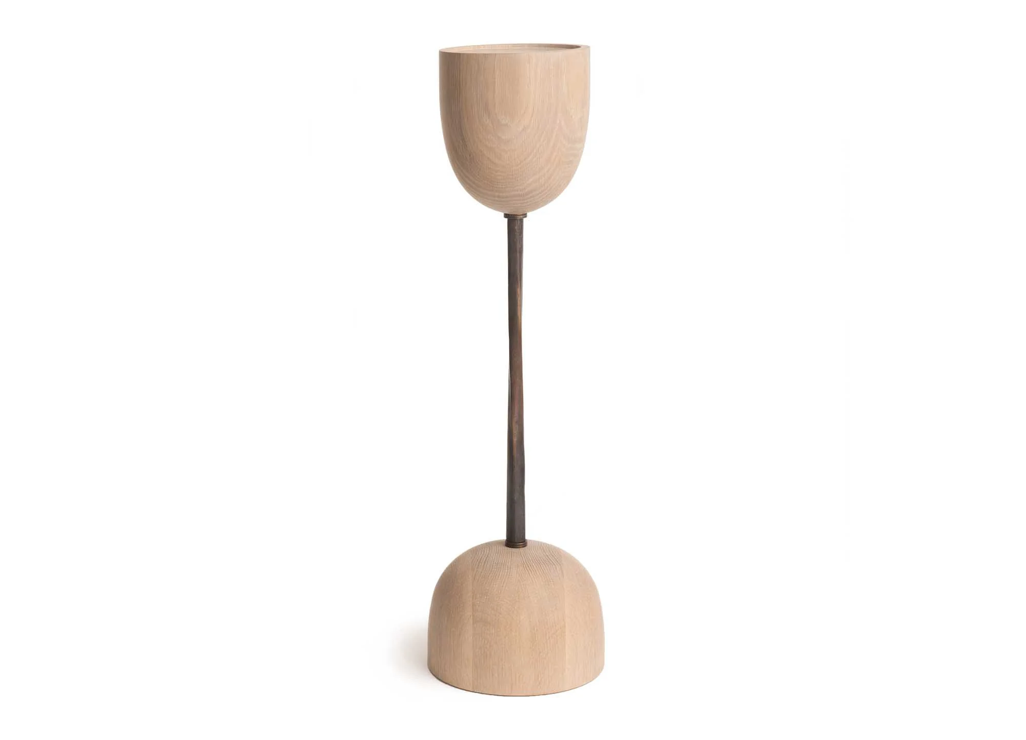 Tulip Oak Drink Table