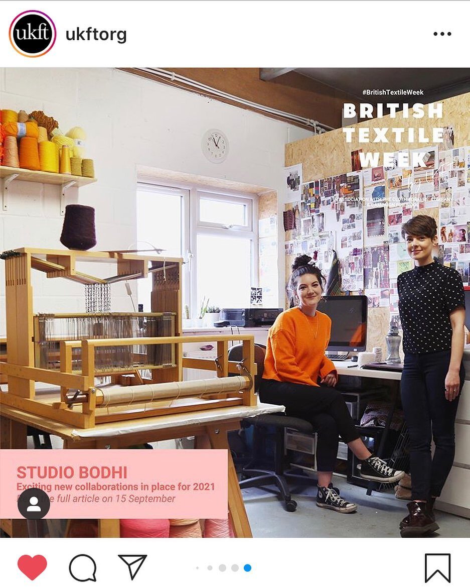 We are excited to be part of British Textile Week! Keep an eye out 👯&zwj;♂️ 

Repost: @ukftorg COMING SOON: UKFT is launching British Textile Week, in association with @clothworkers_co and @campaignforwool , from 9-15 September 2020 to showcase the 
