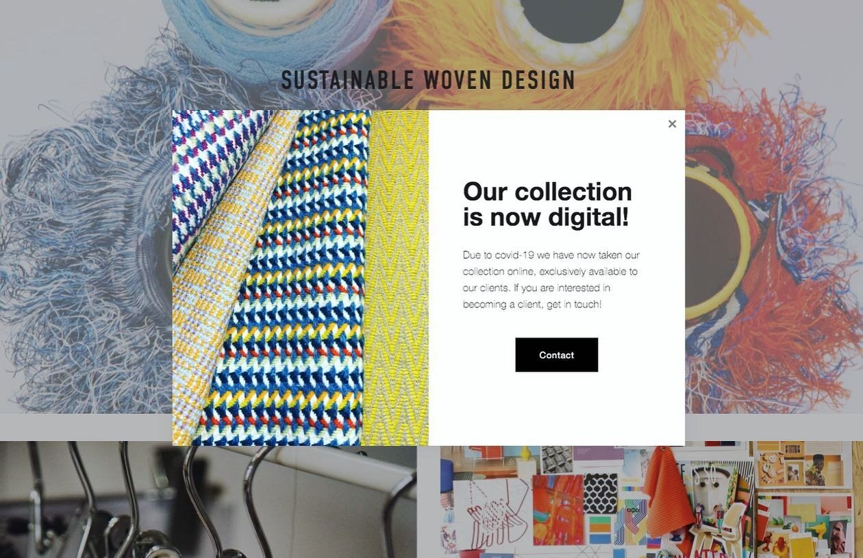 Our collection is now digital!

Get in touch to view 👀

#textiledesign #woventextiles #interiorfabrics #weaversofinstagram #fashionfabrics #textiletrend #woven #wovendesign #fabricdesign #handwoven #handwoventextiles #tweed #houndstooth #check #weav