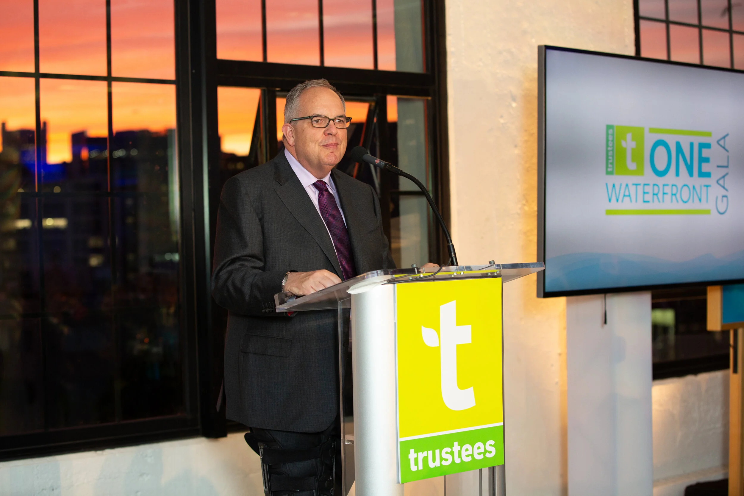 ABOUT THE AUTHOR: Ronald P. O’Hanley, President and CEO of State Street is Co-Chair of the One Waterfront CEO Roundtable. Seen above: O’Hanley speaks at the second annual One Waterfront Gala on September 5, 2019