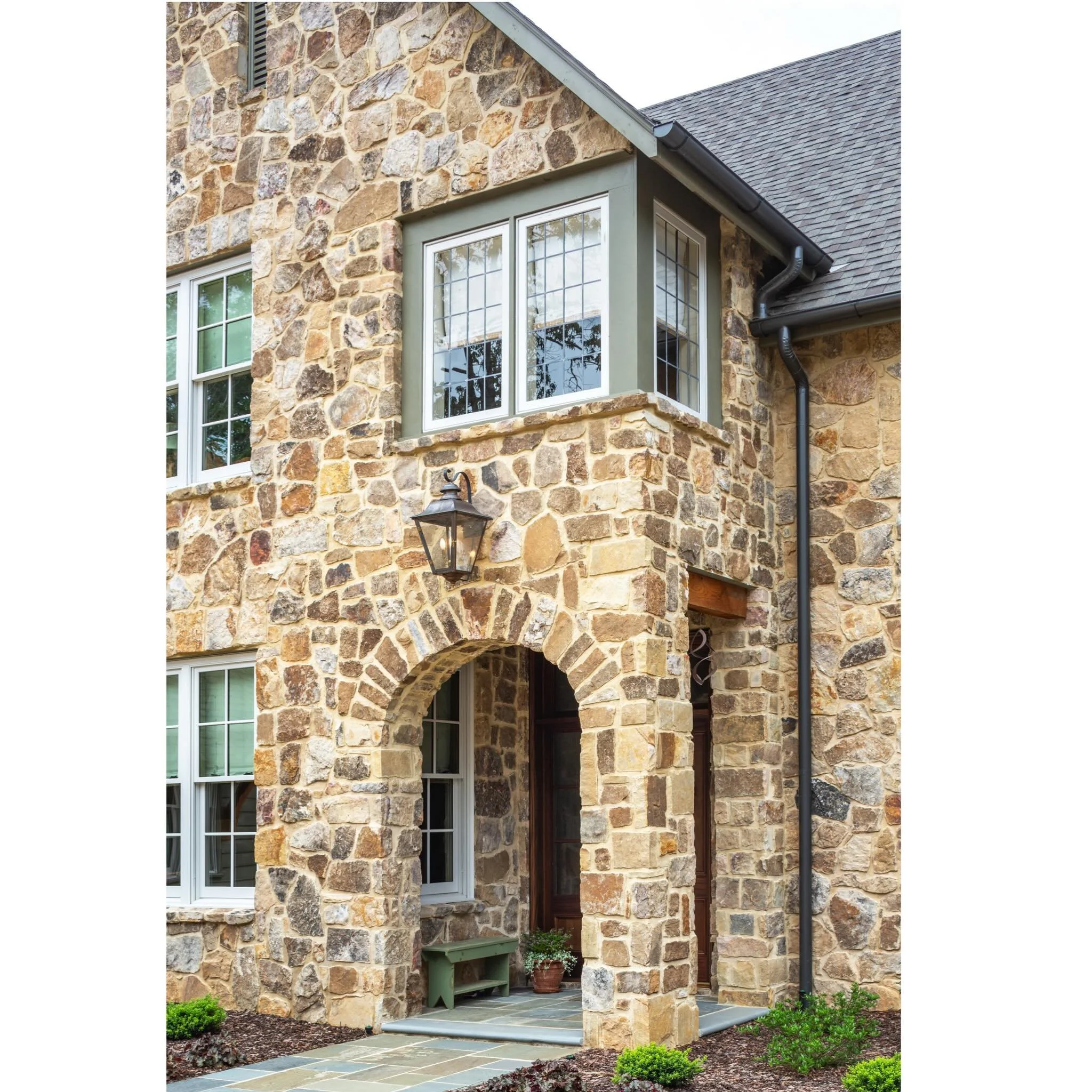 Where it all begins &mdash; anchored in stone and shaped with intention. Come on in✨😊