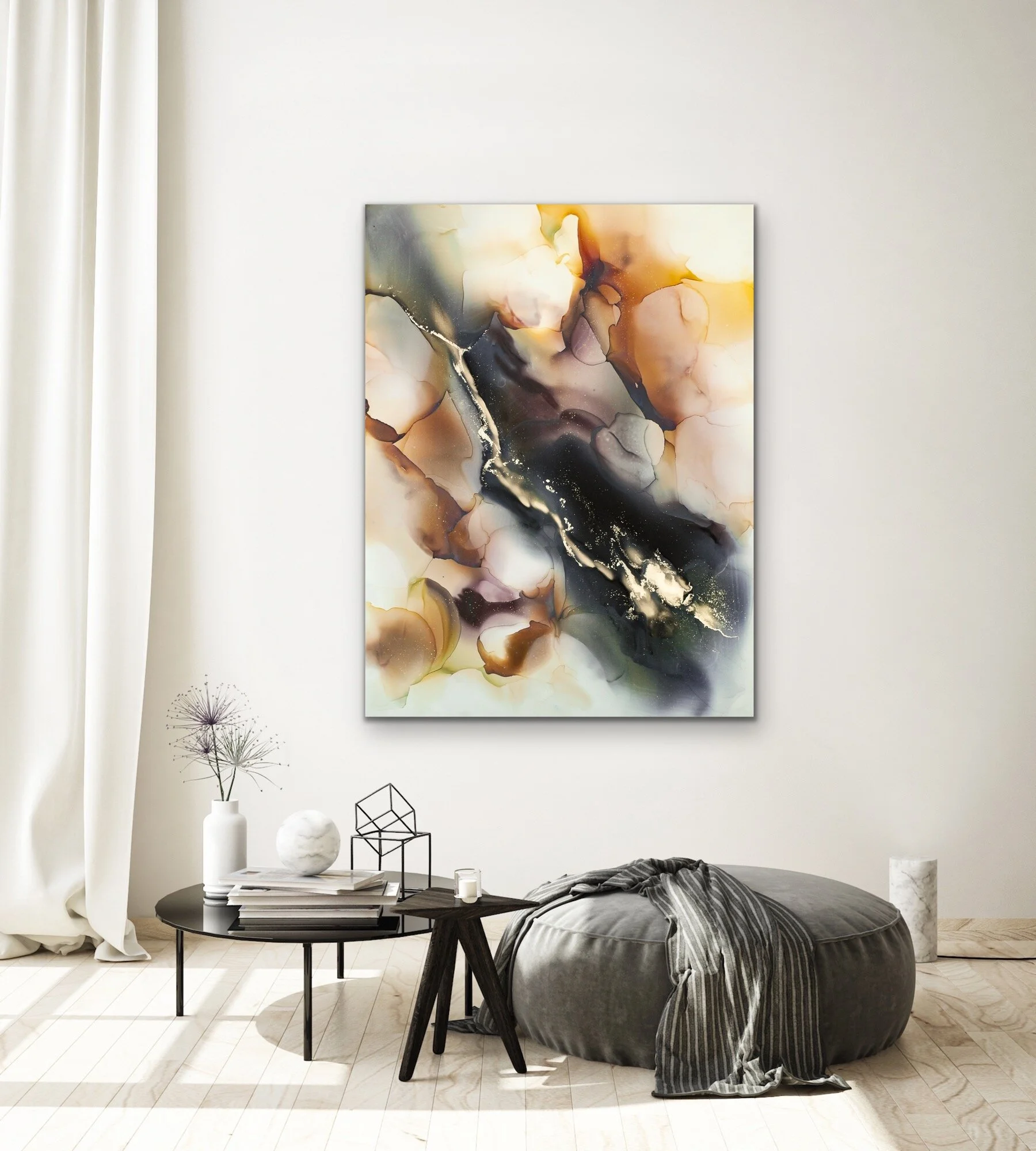 Burning Furiously Beautiful  48x36"