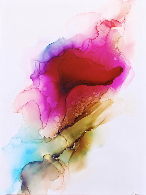 The Way She Moves 18x24"