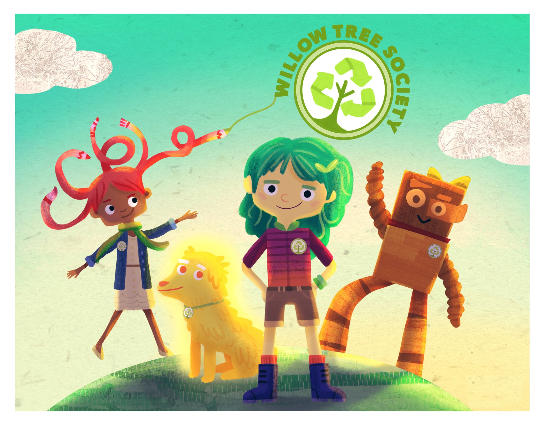 Character designs for original IP
