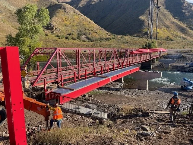 Bridge Progress — Snake River Sporting Club
