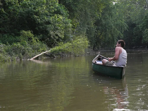 Solo Canoeing