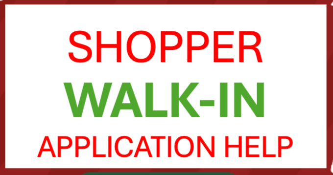 Apply in Person at the store