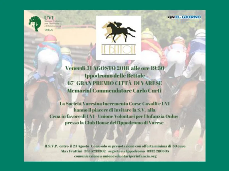 Cena benefica in favore di UVI