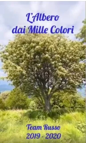 Un video di saluto dal team di via Russo dell'Albero dai mille colori