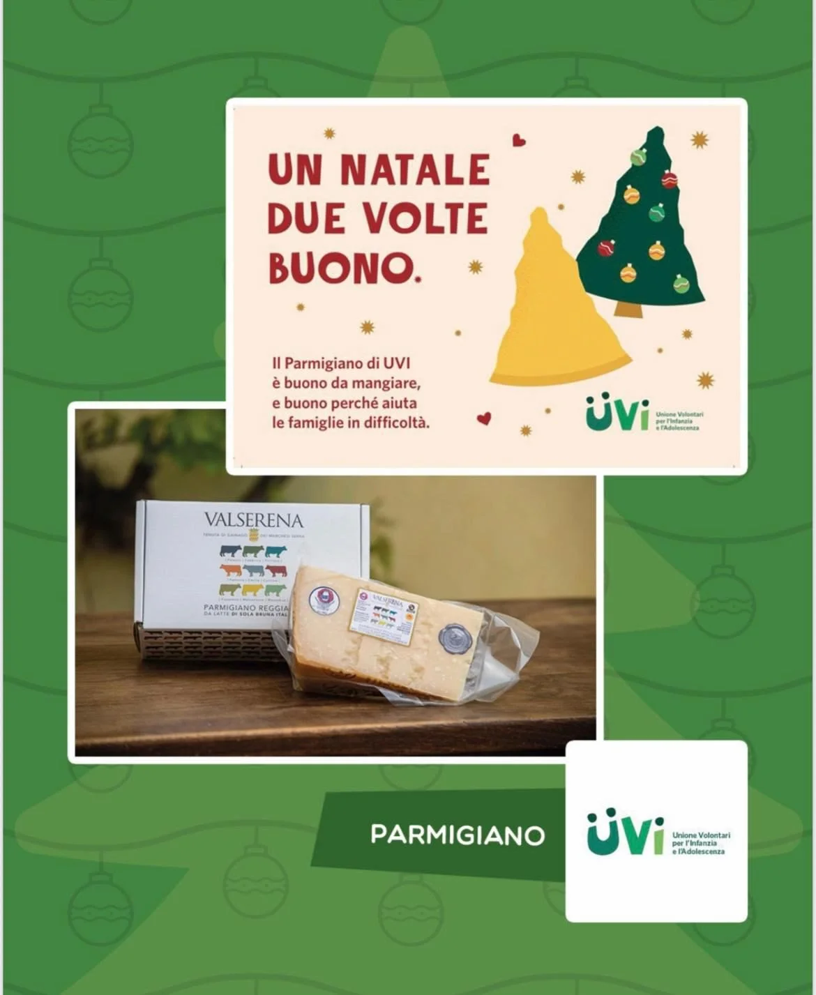 Mercatino di Natale, con il nostro Parmigiano