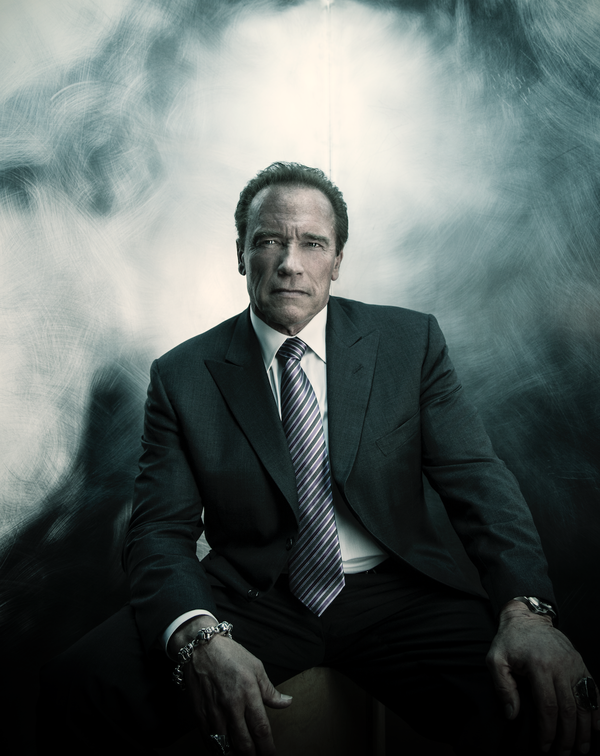 Arnold Schwarzenegger photographer Sarah Dunn for Empire Magazine