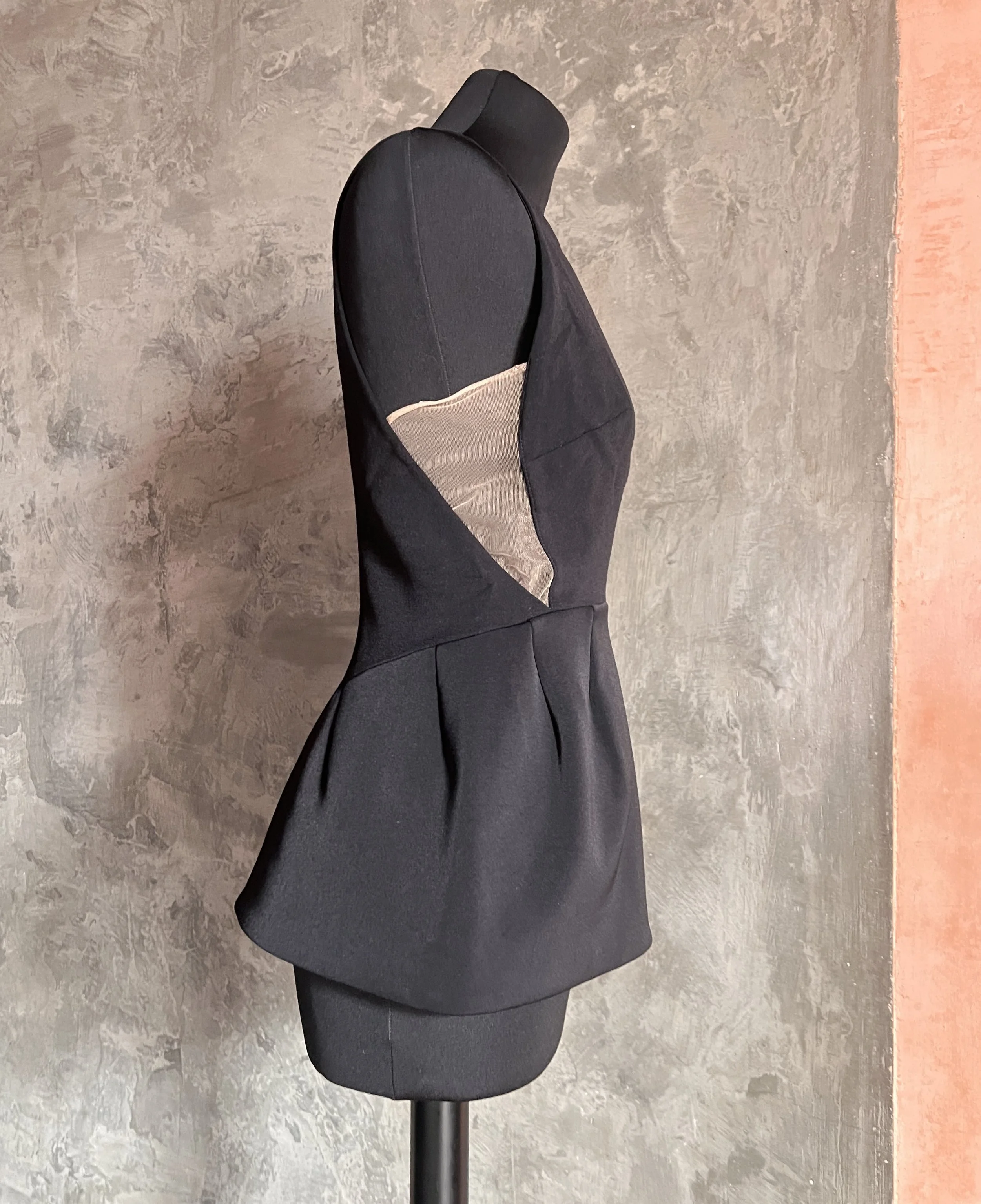 Stella McCartney Pre-Fall 2012 Sleeveless Peplum Top