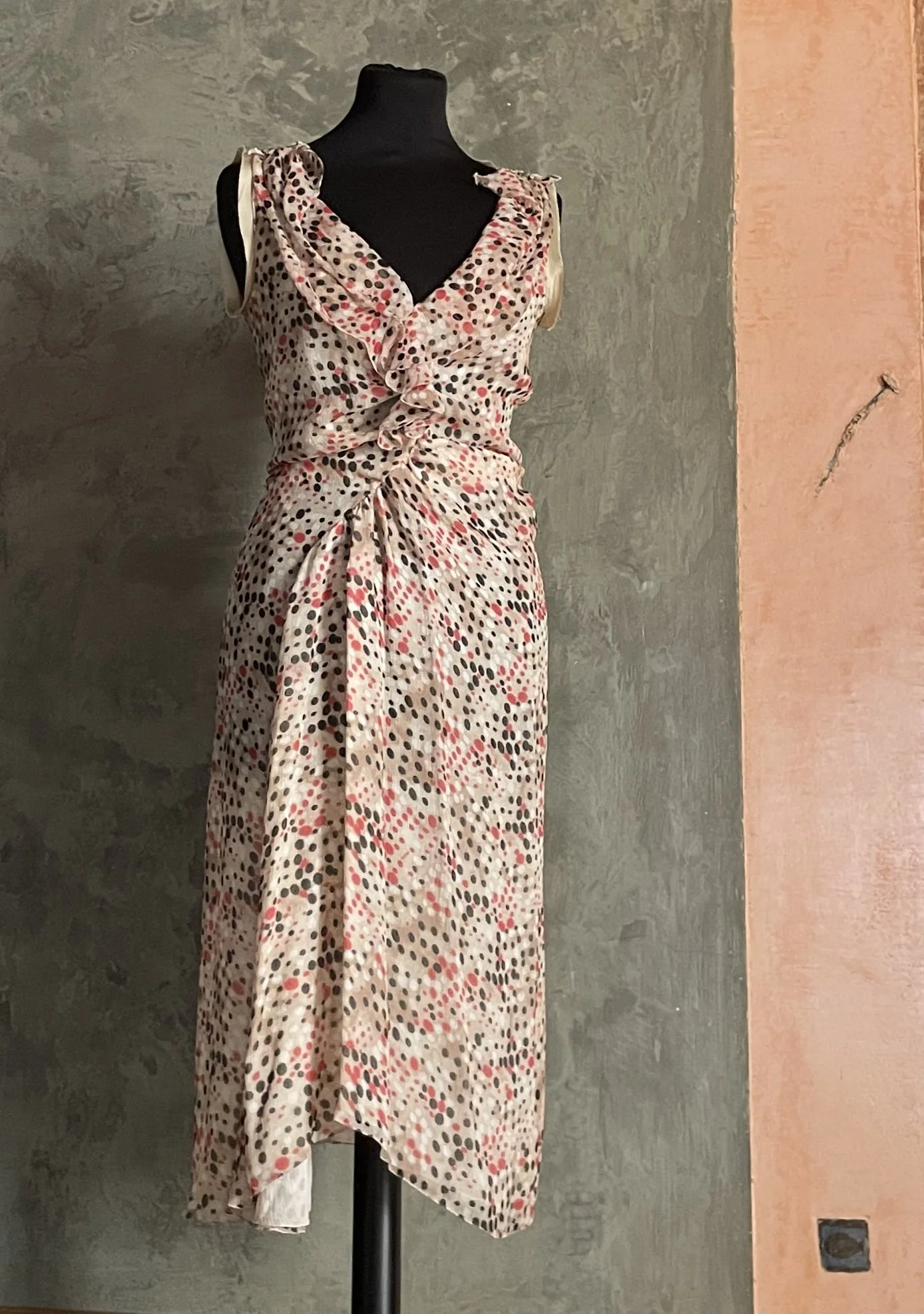 【プラダ・PRADA】Chiffon dress Prada Printed Chiffon Dress | Saks Fifth Avenue