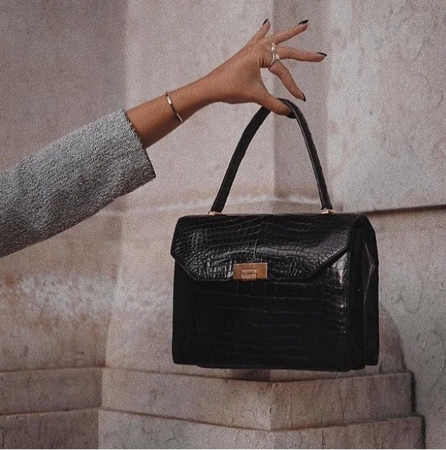 Hermès Piano Crocodile Handbag
