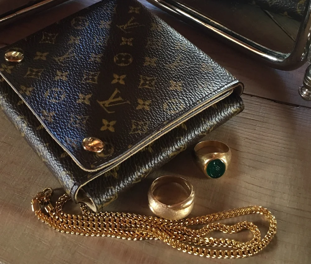 Louis Vuitton monogram jewellery holder