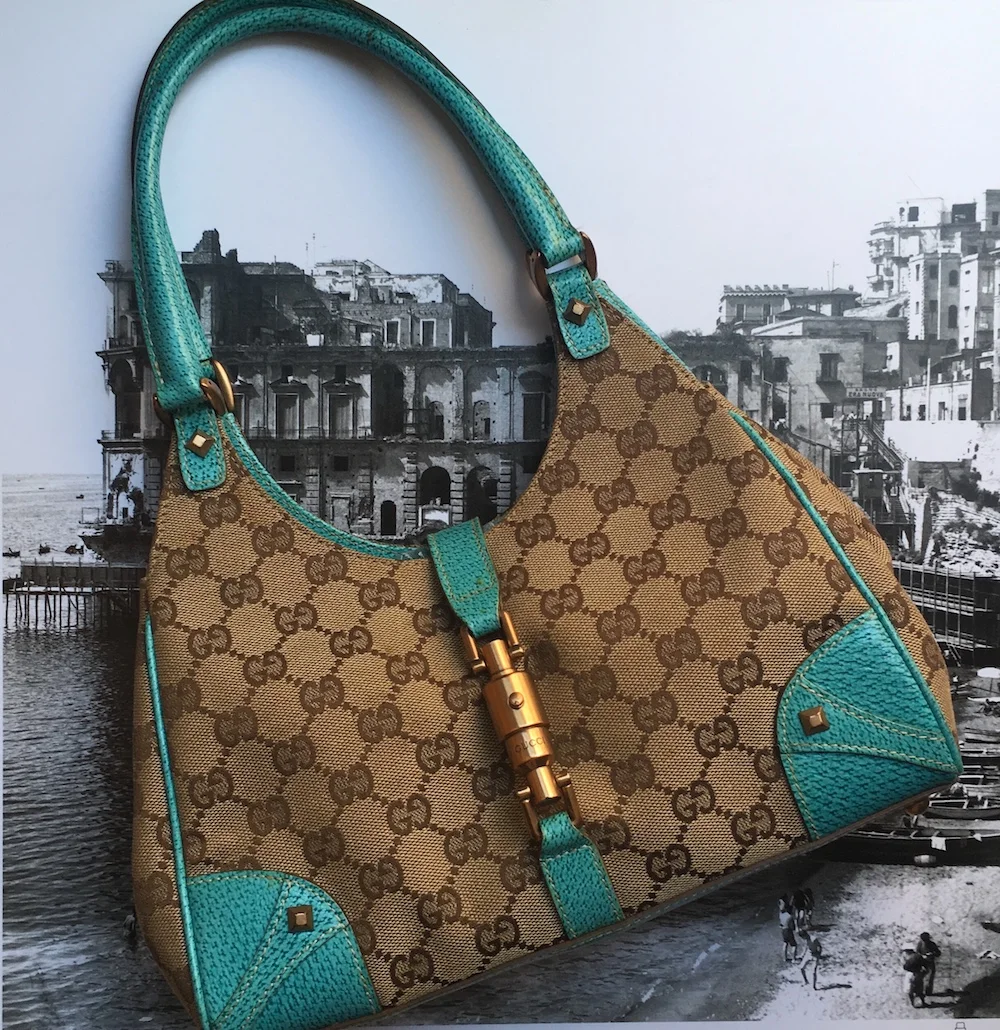 Gucci monogram Jackie handbag