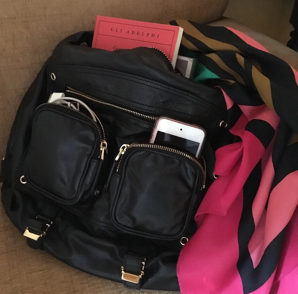 Gucci Darwin Convertible Leather Backpack