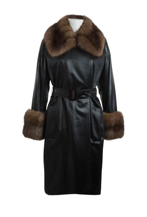 Ysl mink coat Clearance