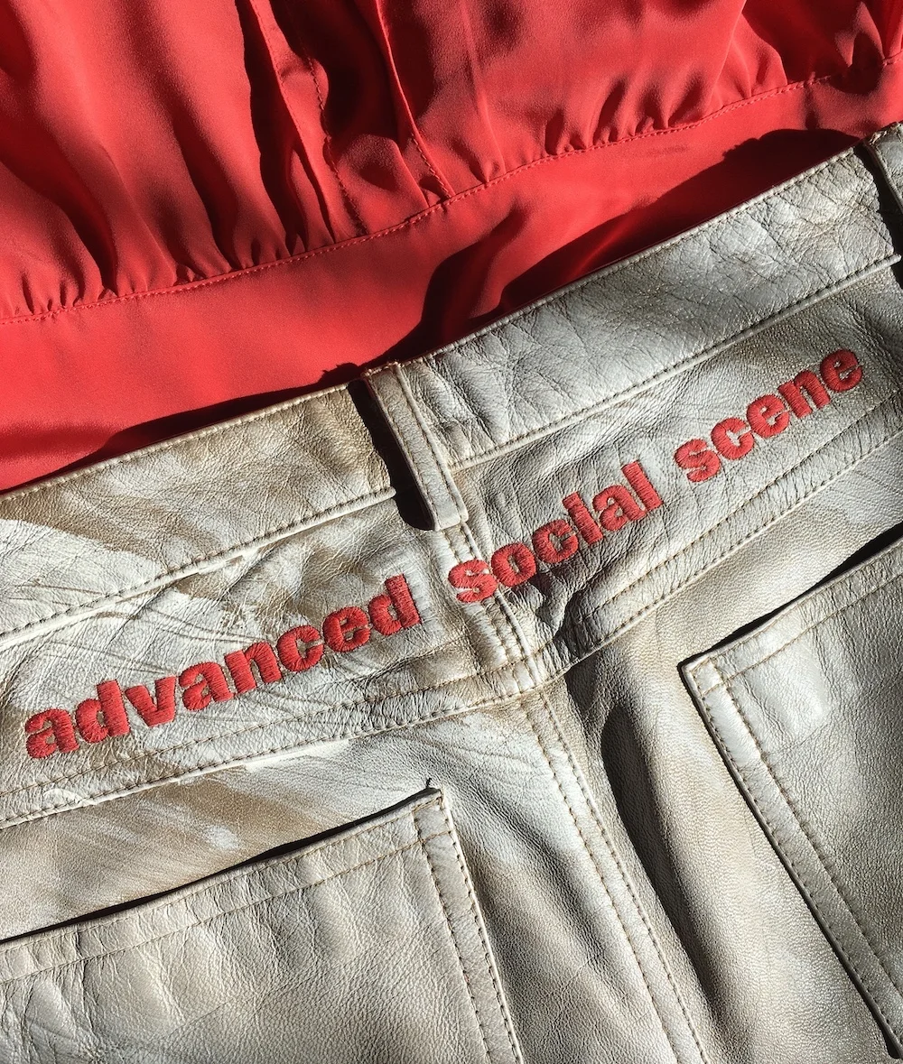 GF Ferré Leather Pants