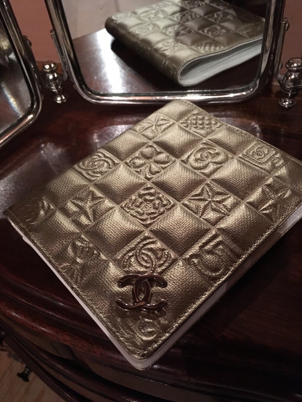 Chanel Gold Wallet