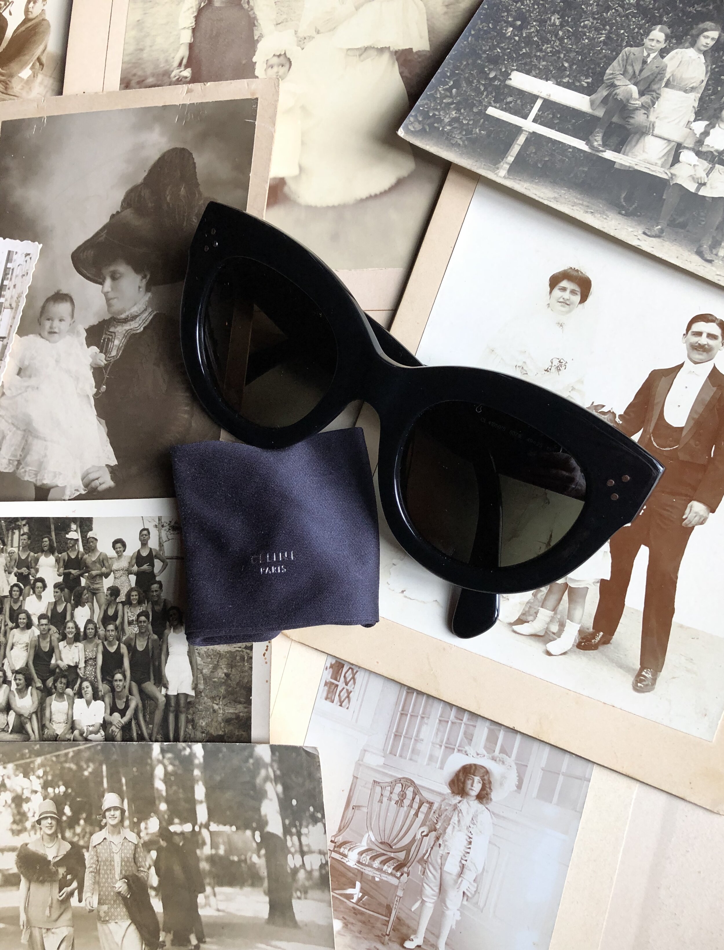 Céline Cat Eye Black Sunnies