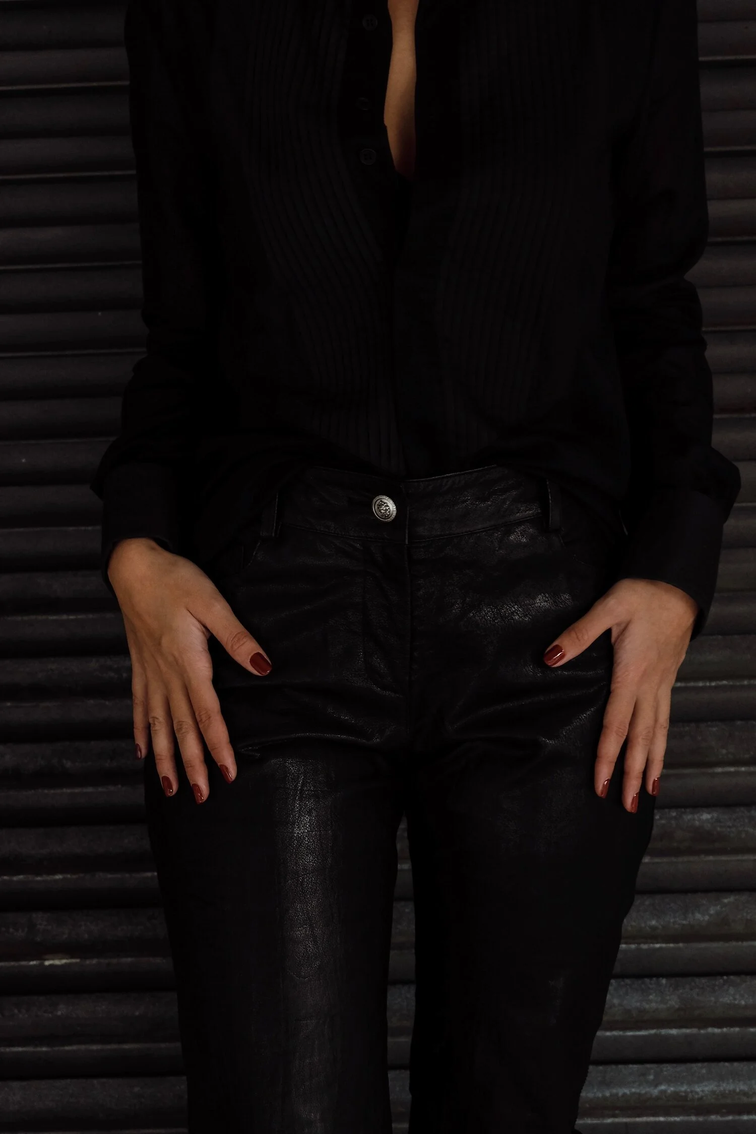Chanel Leather pants