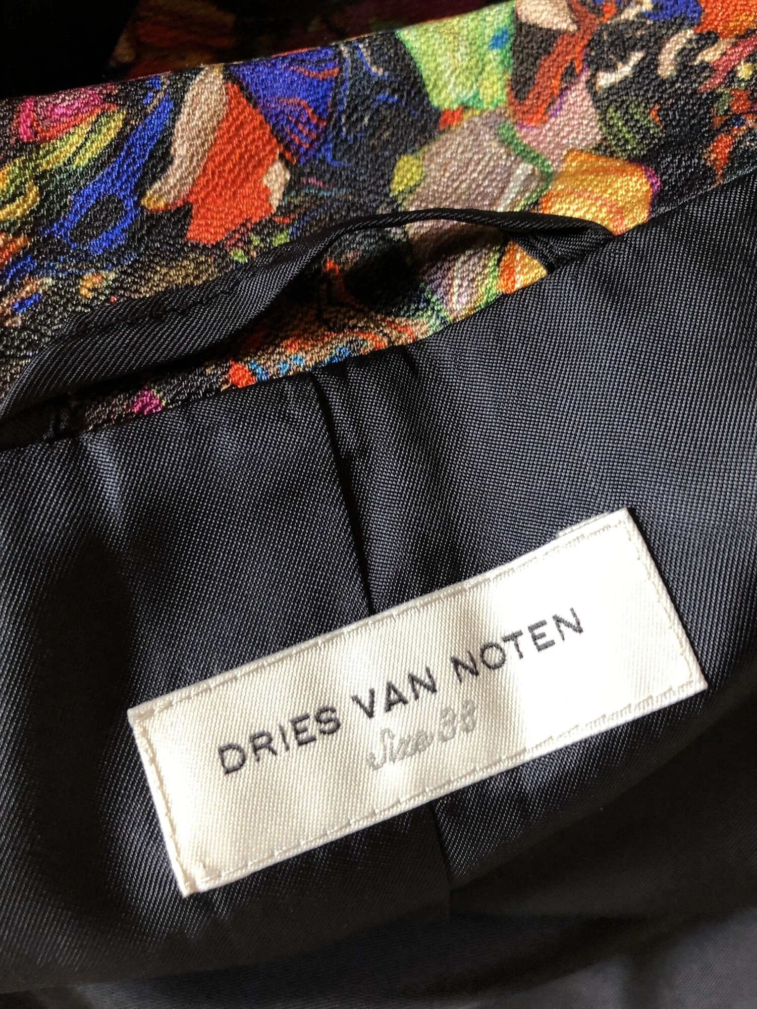 Dries van Noten Silk Jacket — Mia Luxury Vintage