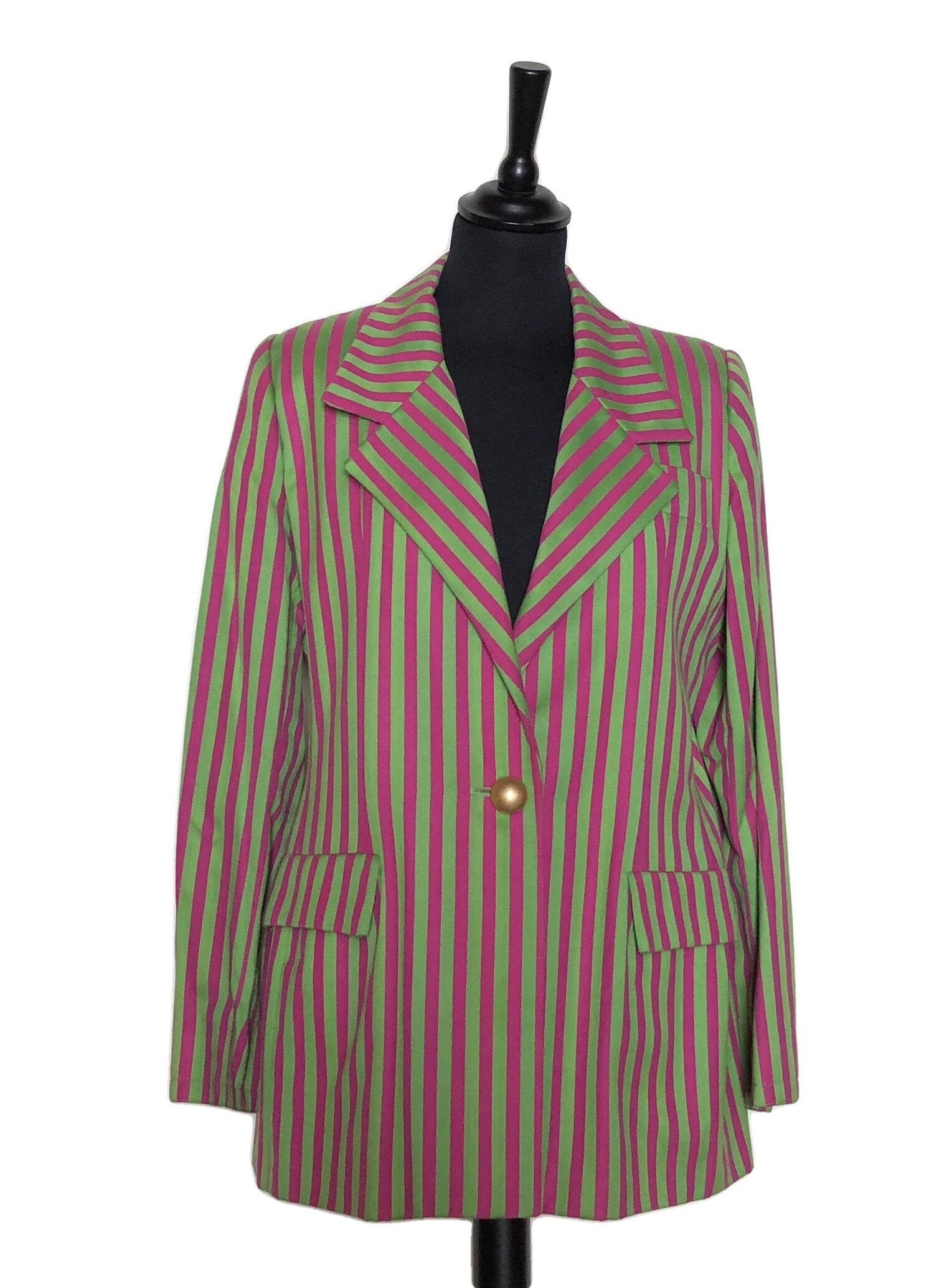 Givenchy Vintage Striped Blazer — Mia Luxury Vintage