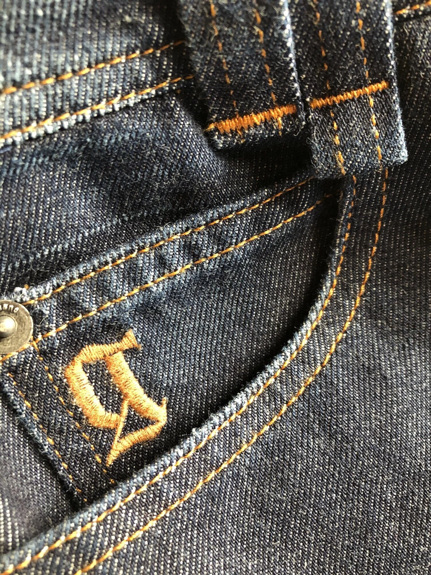 Galliano Flare Denim Pants