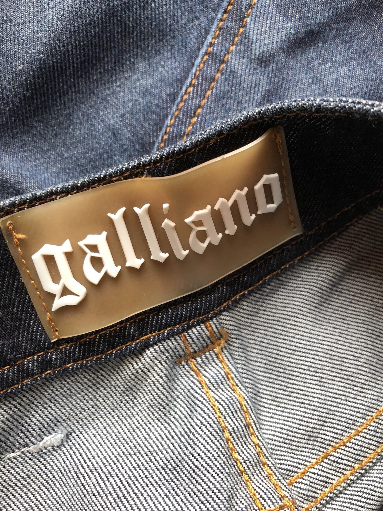 超希少【John Galliano】flare pants Christian Dior by John Galliano Fall 2002 Embellished Giant