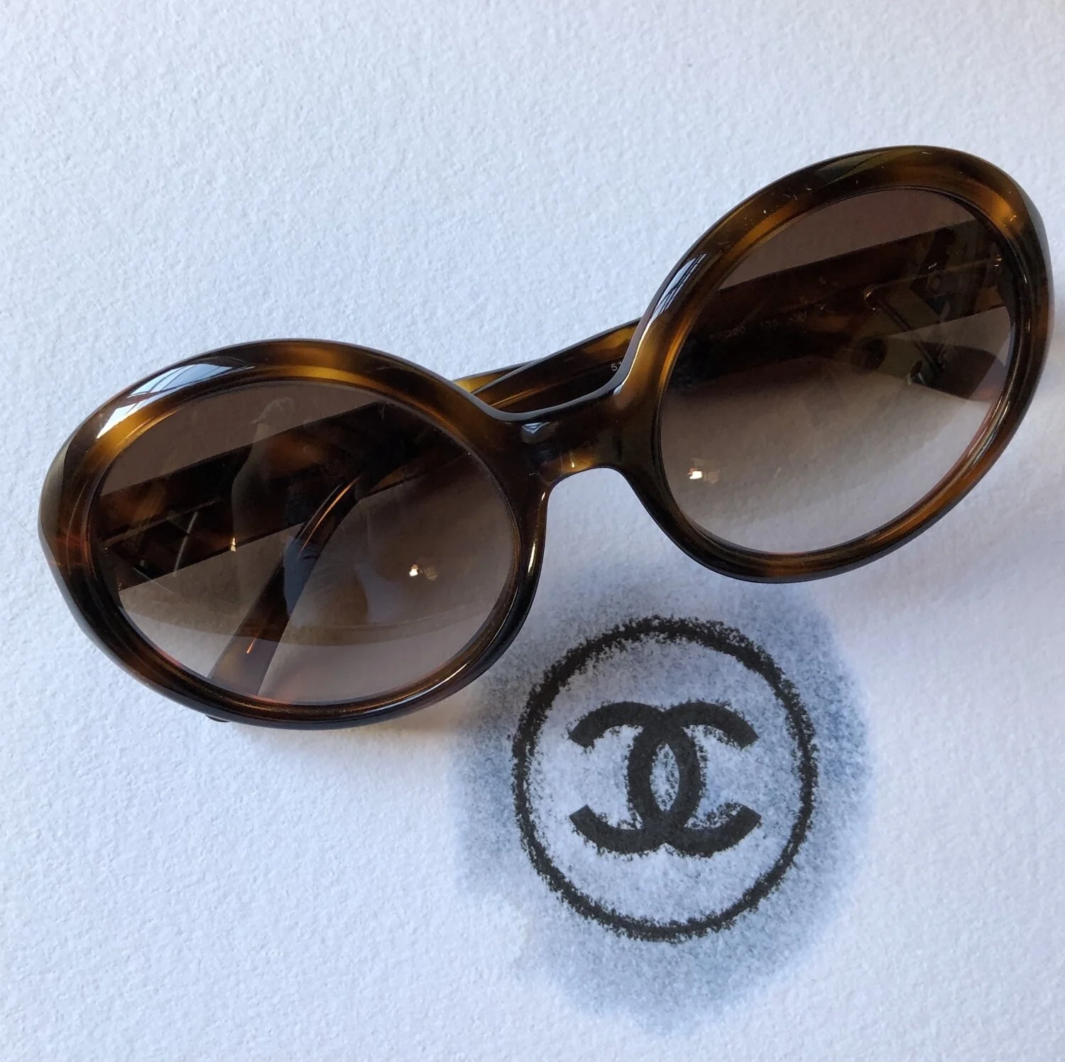 Chanel Oversized Sunglasses.