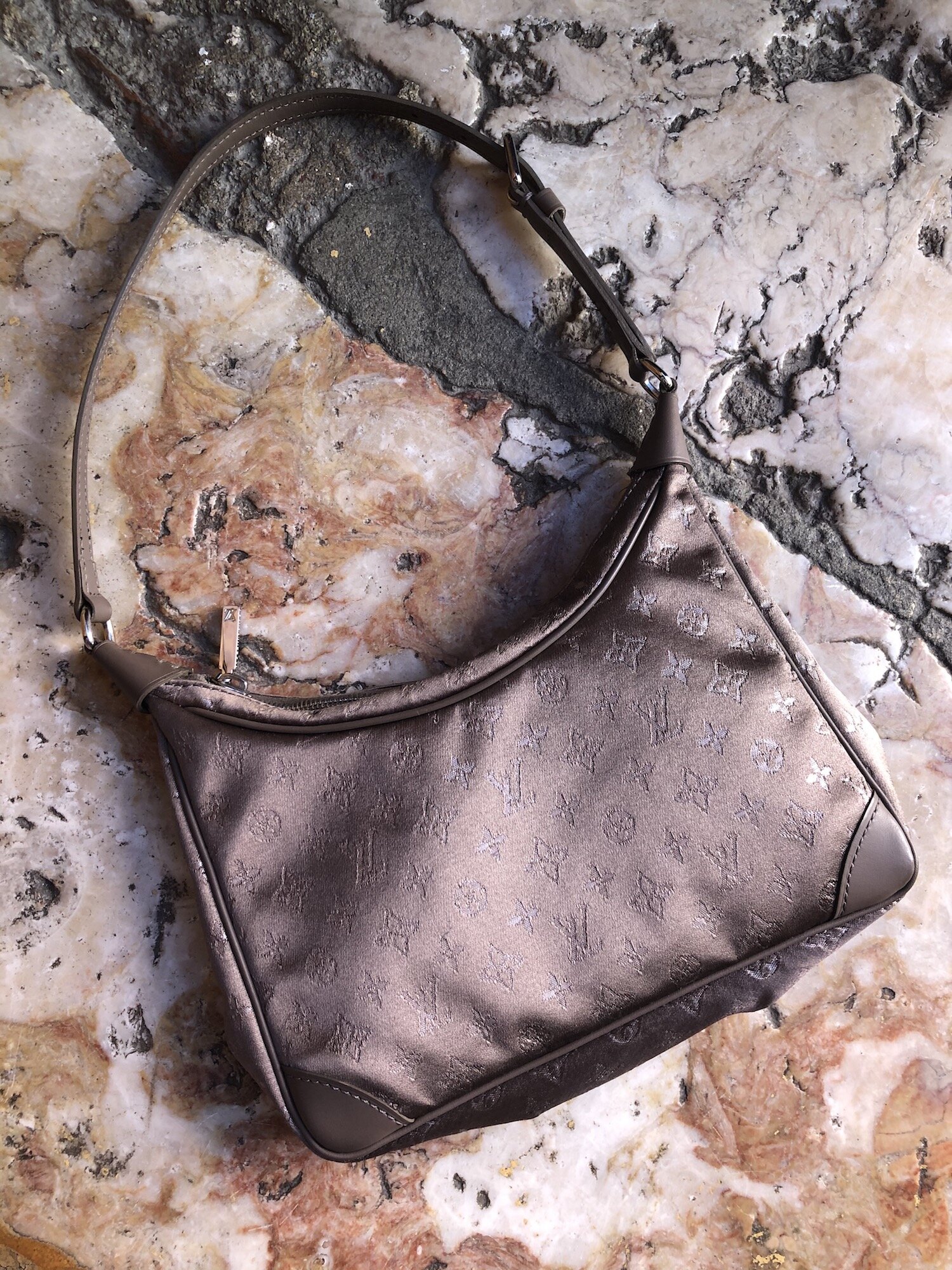 Louis Vuitton Satin Mini Boulogne Bag