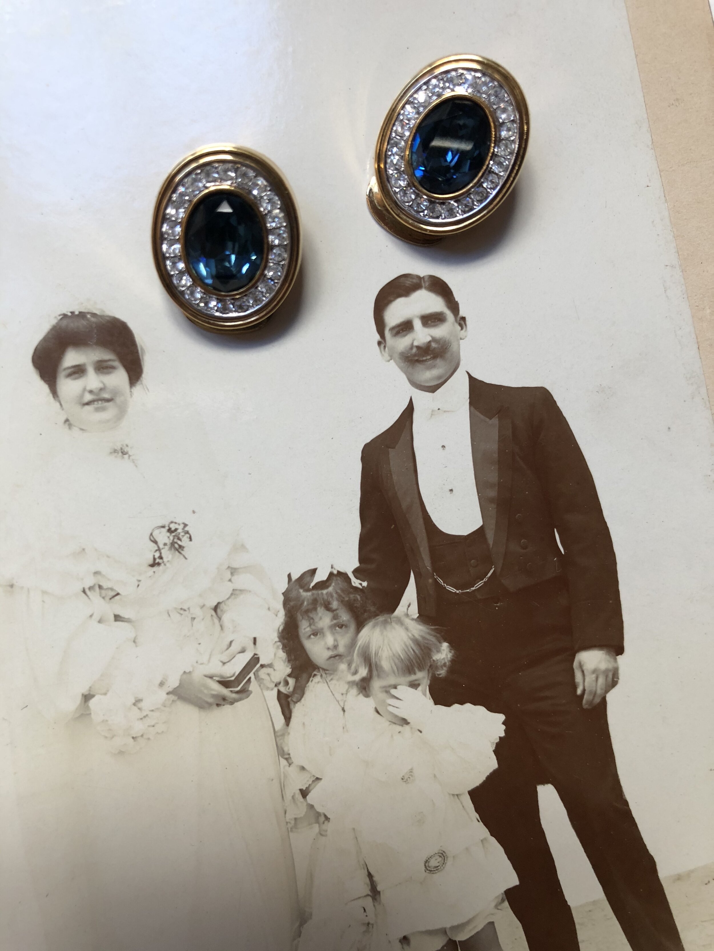 Lanvin Vintage Clip-On Earrings