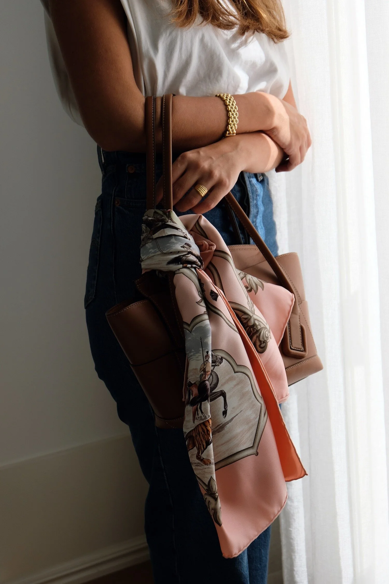 Hermès Vintage Carré "Les chevaux des moghols"